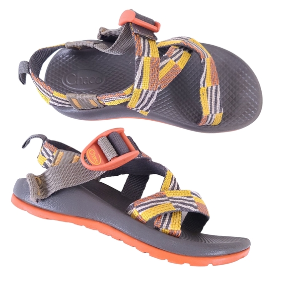 Chaco | Shoes | Chaco Z Eco Tread Kids Strappy Sports Sandals Size 12 |  Poshmark